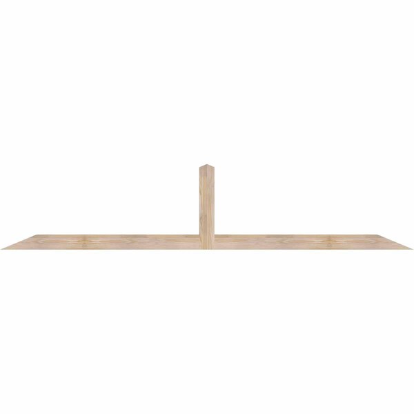 Ekena Millwork Portland Smooth Timber Gable Bracket, Douglas Fir, 96"W x 20"H x 1 1/2"D x 3 1/2"F, 5/12 Pitch GBW096X20X0204POR00SDF - main